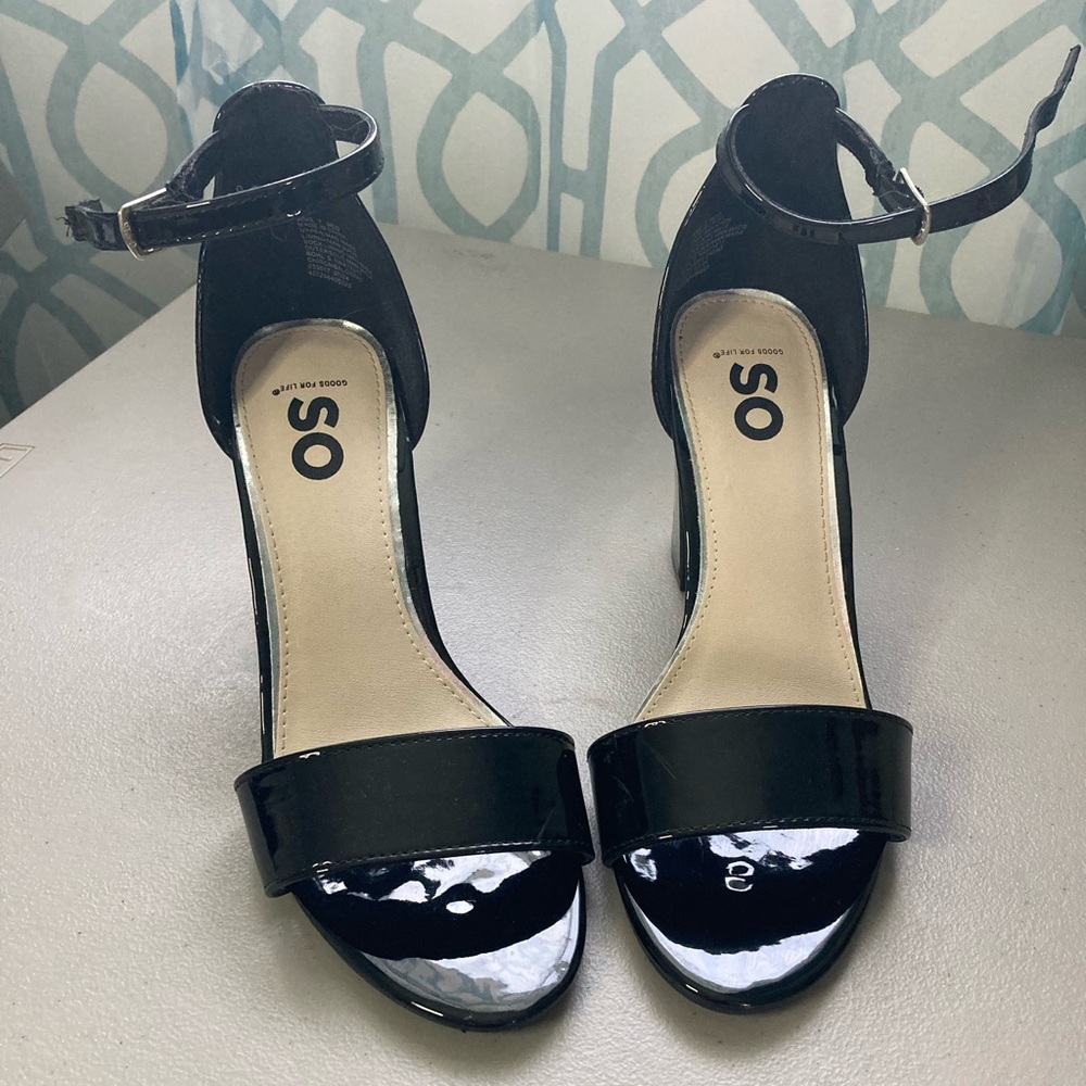 SO Black Women's Heels